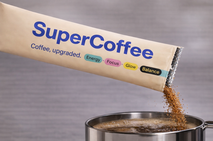 SuperCoffee (30 plicuri) - supliment alimentar pentru cafea
